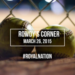 Rowdy's Corner, March 26