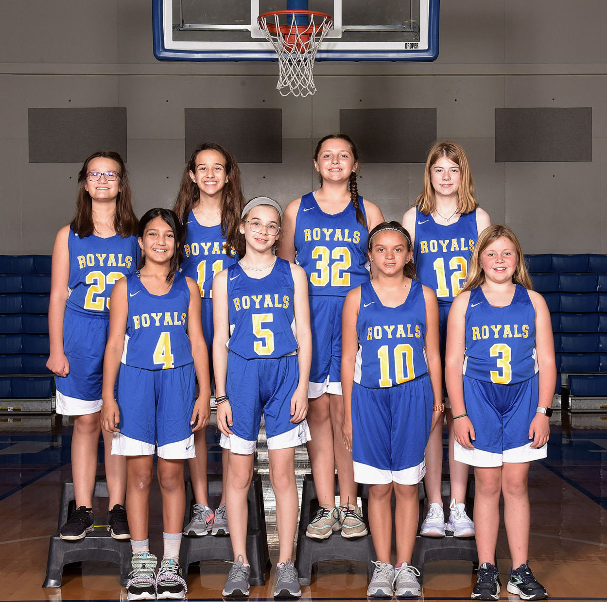 TFA MS Girls Basketball Team