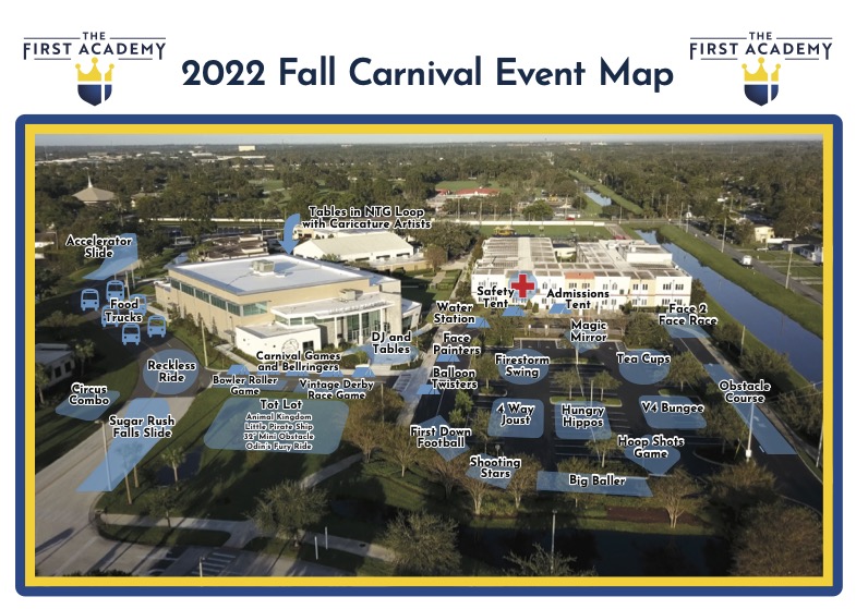 2022 Fall Carnival Map